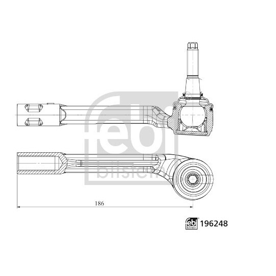 196248 - Tie rod end 