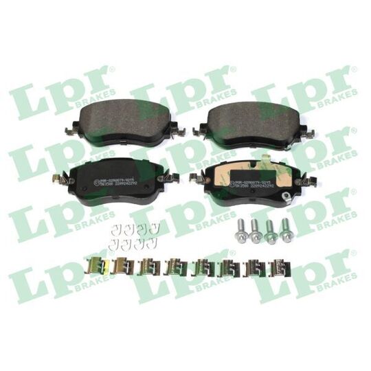 05P2292K - Brake Pad Set, disc brake 