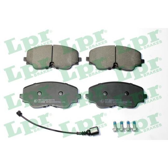 05P2270A - Brake Pad Set, disc brake 