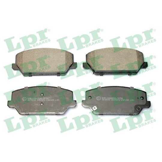 05P2165 - Brake Pad Set, disc brake 