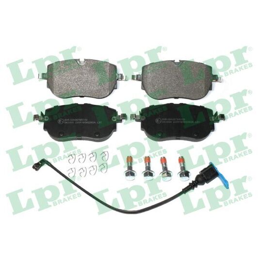 05P2260A - Brake Pad Set, disc brake 