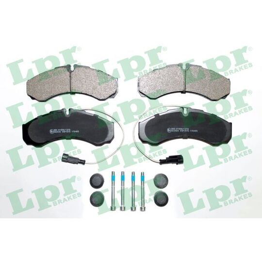 05P1515K - Brake Pad Set, disc brake 