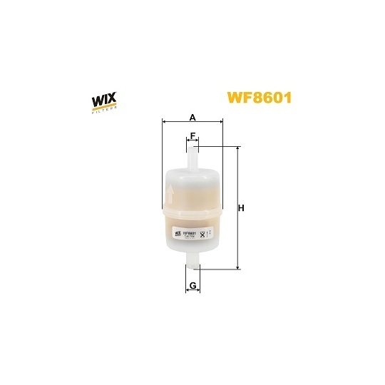 WF8601 - Fuel filter 