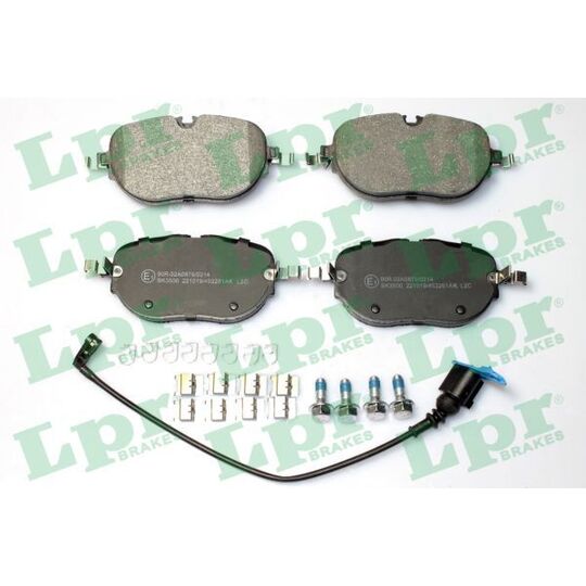 05P2261AK - Brake Pad Set, disc brake 