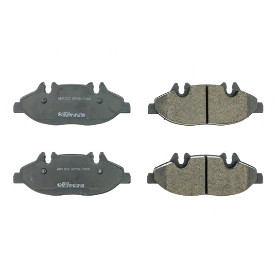 BPMB-7000 - Brake Pad Set, disc brake 