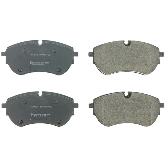 BPVG-7017 - Brake Pad Set, disc brake 