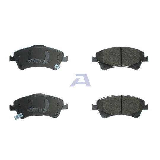 BPTO-1018 - Brake Pad Set, disc brake 