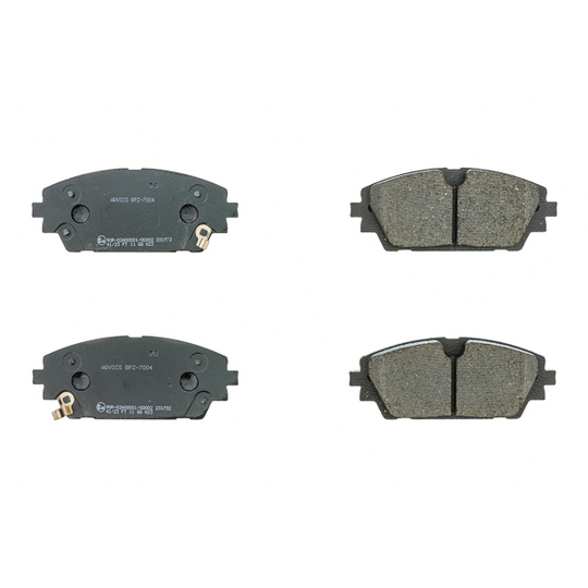 BPZ-7004 - Brake Pad Set, disc brake 