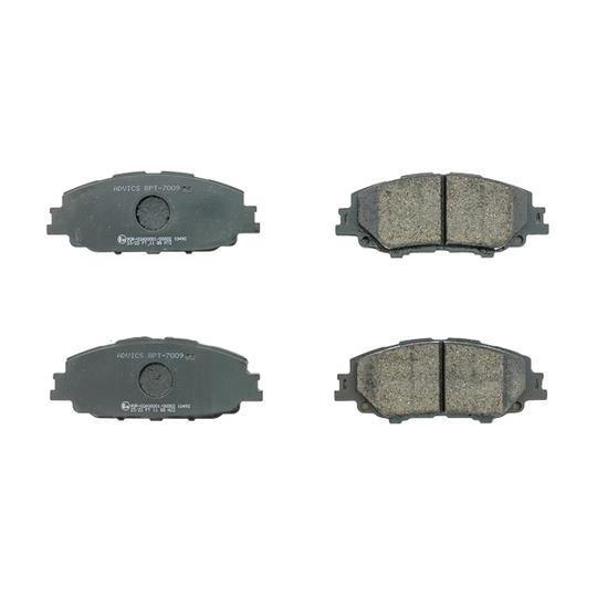 BPT-7009 - Brake Pad Set, disc brake 