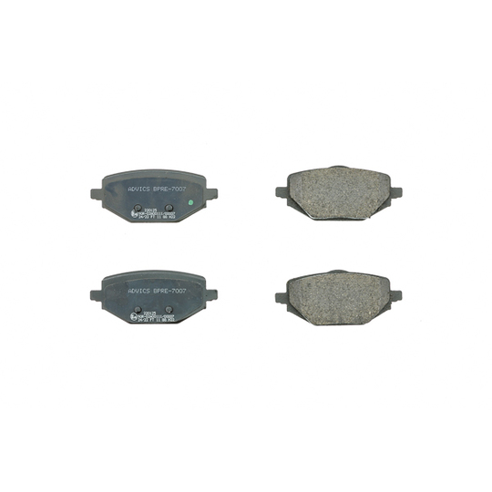 BPRE-7007 - Brake Pad Set, disc brake 