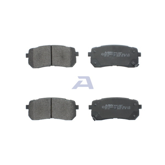 BPHY-2007 - Brake Pad Set, disc brake 
