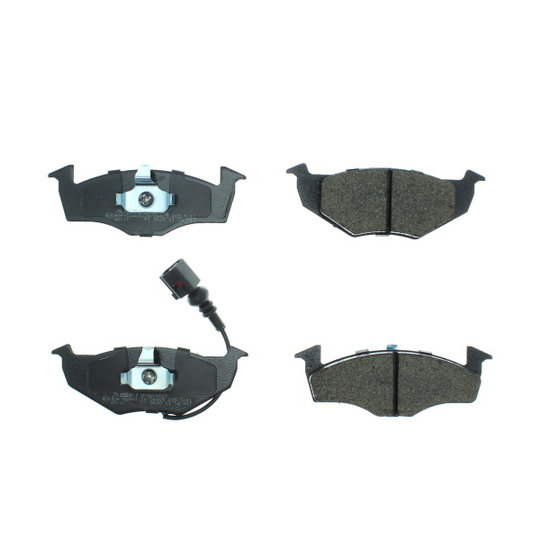 BPVW-1027 - Brake Pad Set, disc brake 
