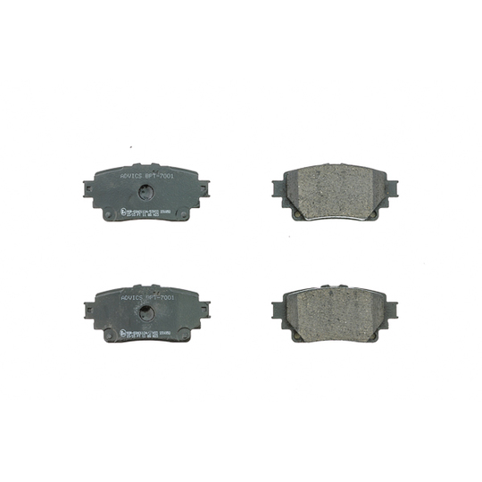 BPT-7001 - Brake Pad Set, disc brake 