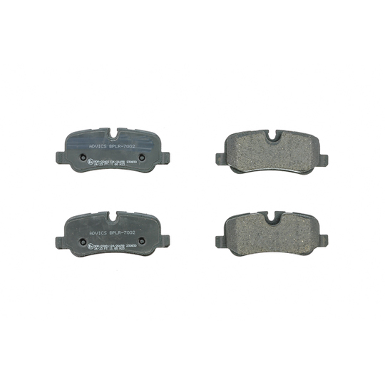 BPLR-7002 - Brake Pad Set, disc brake 
