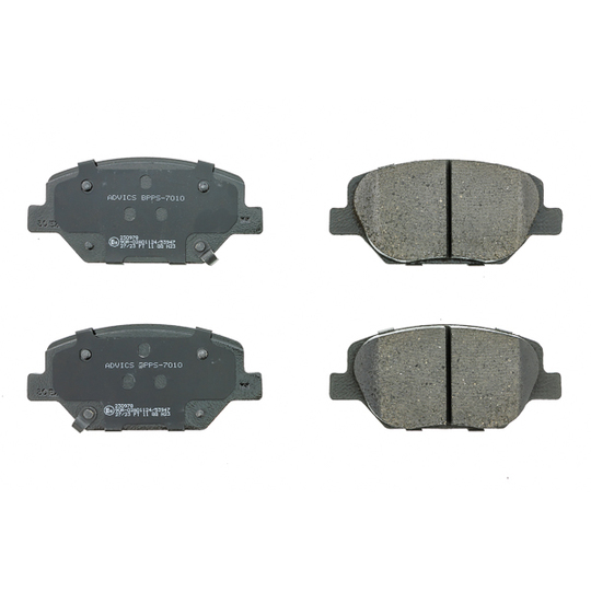 BPPS-7010 - Brake Pad Set, disc brake 