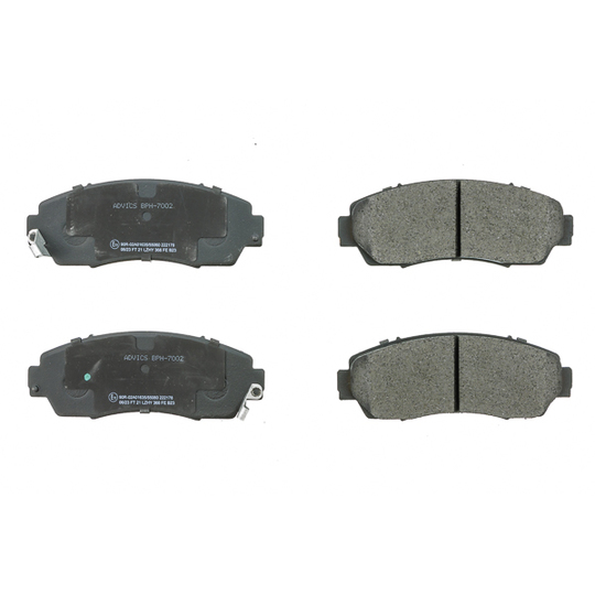 BPH-7002 - Brake Pad Set, disc brake 