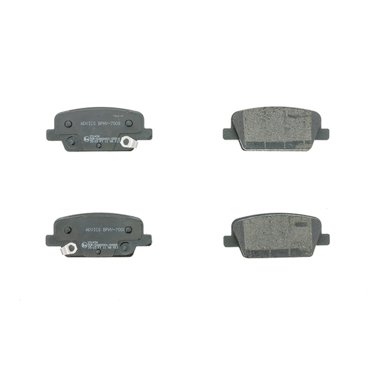 BPHY-7008 - Brake Pad Set, disc brake 