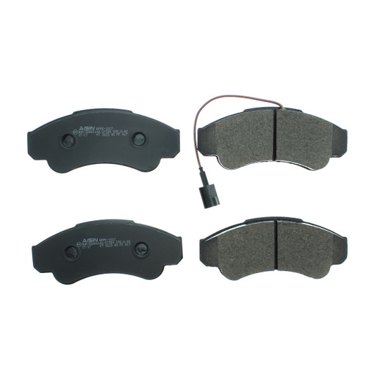 BPPE-1017 - Brake Pad Set, disc brake 