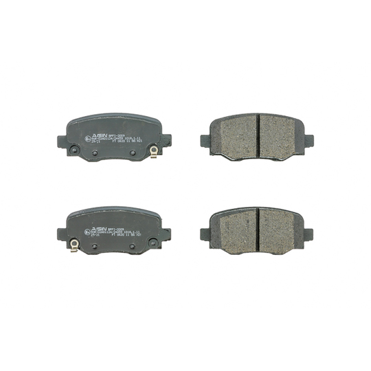 BPFI-2009 - Brake Pad Set, disc brake 