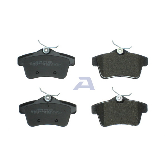 BPPE-2010 - Brake Pad Set, disc brake 