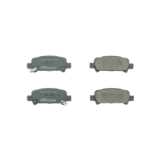 BPF-7000 - Brake Pad Set, disc brake 