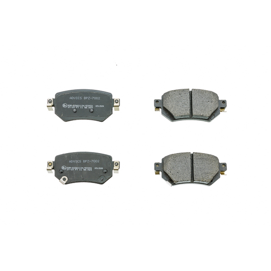 BPZ-7002 - Brake Pad Set, disc brake 