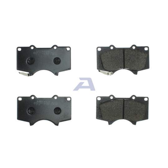 BPTO-1017 - Brake Pad Set, disc brake 