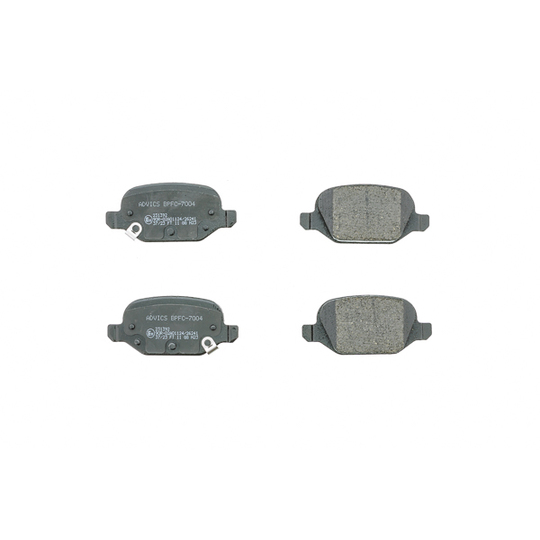 BPFC-7004 - Brake Pad Set, disc brake 