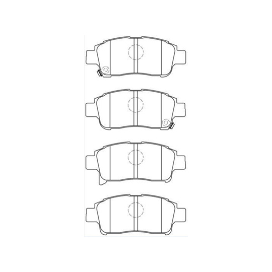 A1N067 - Brake Pad Set, disc brake 