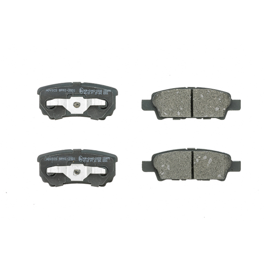 BPMI-2001 - Brake Pad Set, disc brake 