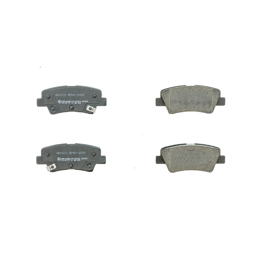 BPHY-2004 - Brake Pad Set, disc brake 