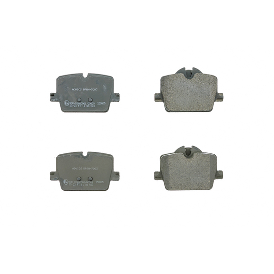 BPBM-7003 - Brake Pad Set, disc brake 
