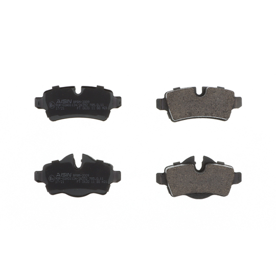 BPBM-2009 - Brake Pad Set, disc brake 