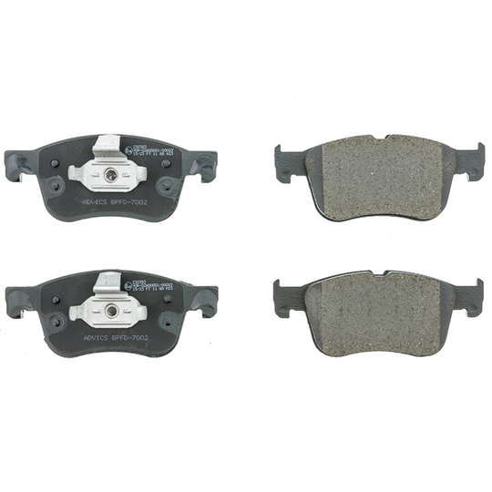 BPFD-7002 - Brake Pad Set, disc brake 