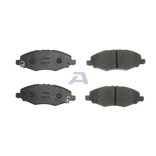 A1N138 - Brake Pad Set, disc brake 