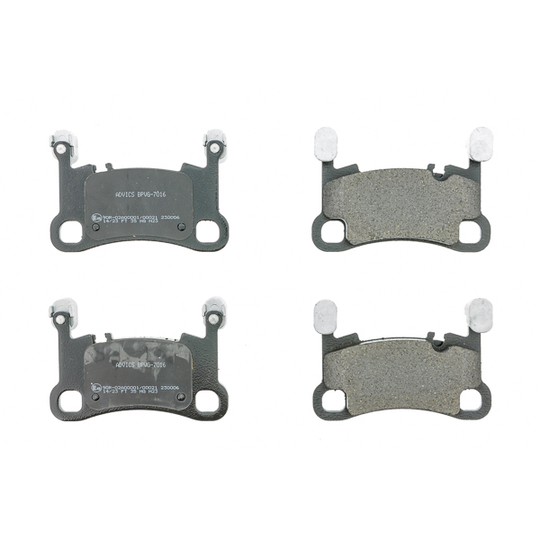 BPVG-7016 - Brake Pad Set, disc brake 