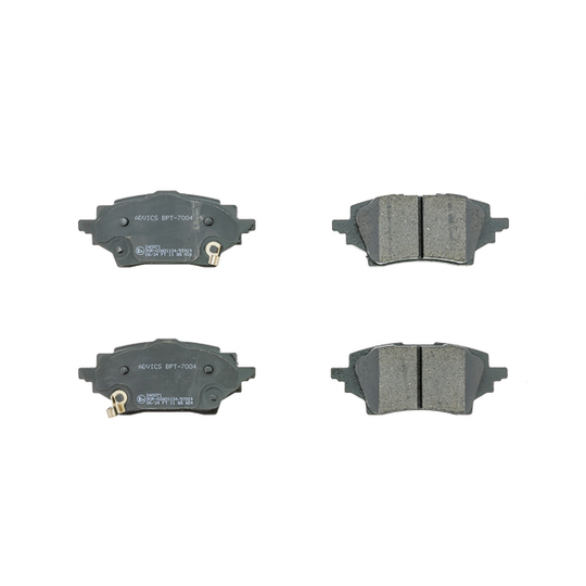 BPT-7004 - Brake Pad Set, disc brake 