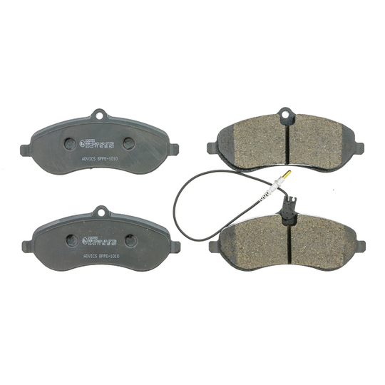 BPPE-1010 - Brake Pad Set, disc brake 