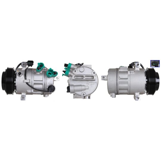 Compressor, air conditioning