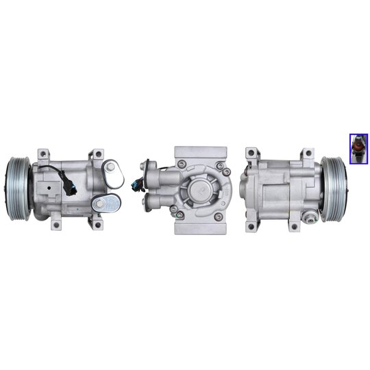 51-1087 - Compressor, air conditioning 