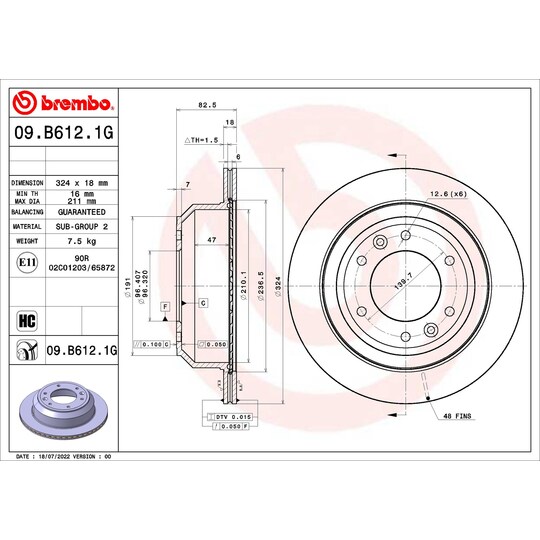 KT 10 020 - Brake Set, disc brake 