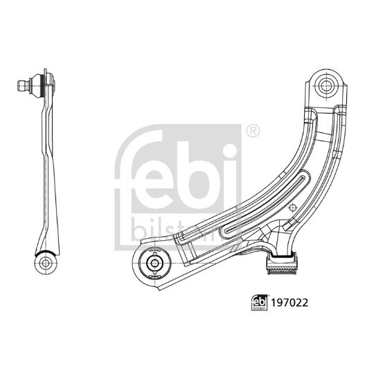 197022 - Track Control Arm 