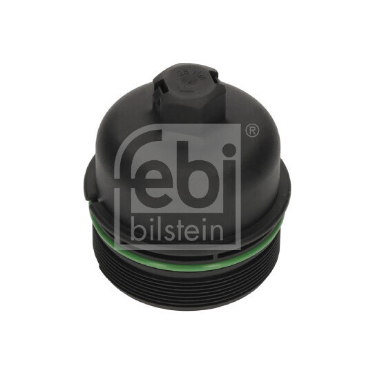 Cap, oil filter housing