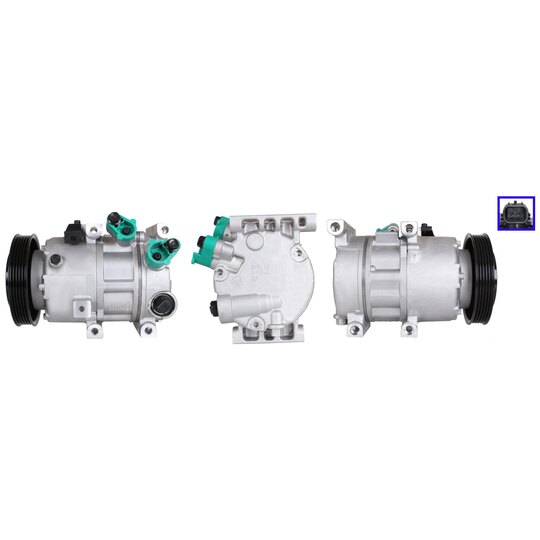51-1102 - Compressor, air conditioning 
