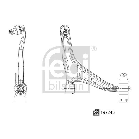 197245 - Track Control Arm 