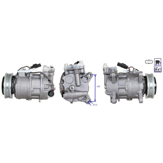 51-1171 - Compressor, air conditioning 