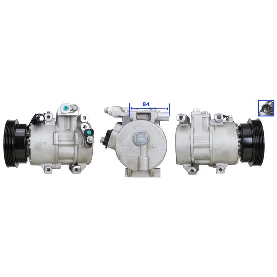 51-1496 - Compressor, air conditioning 