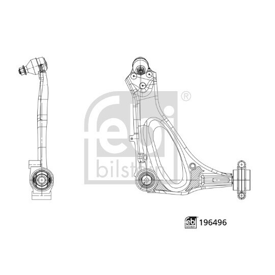 196496 - Track Control Arm 