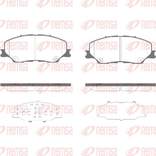1975.04 - Brake Pad Set, disc brake 