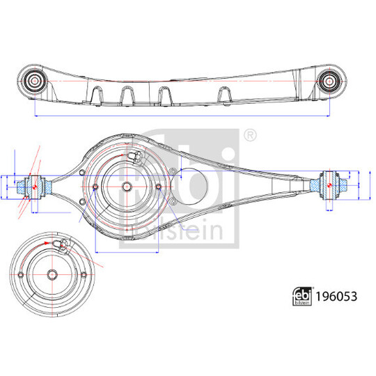 196053 - Track Control Arm 
